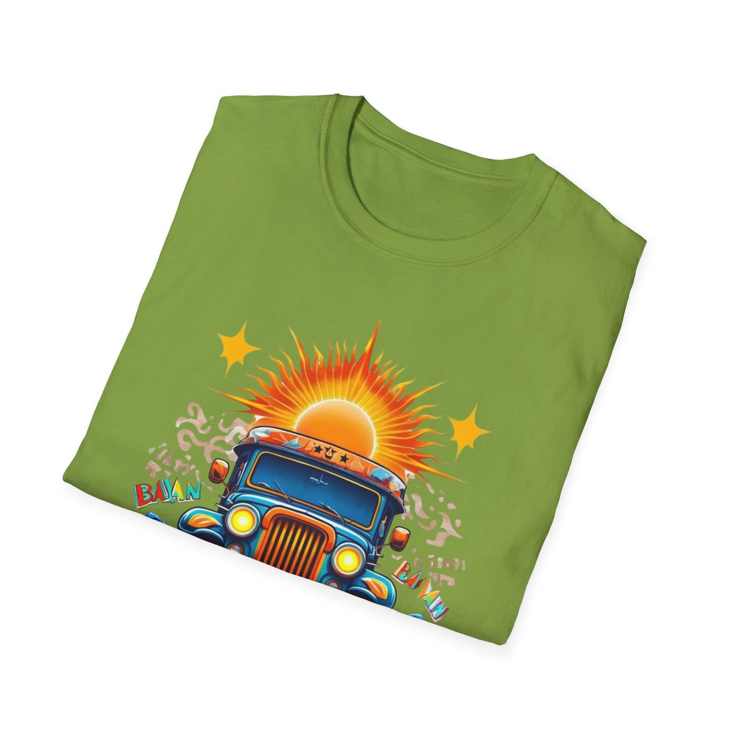 Mabuhay Energy Vintage Jeepney T-Shirt | Unisex Softstyle Tee