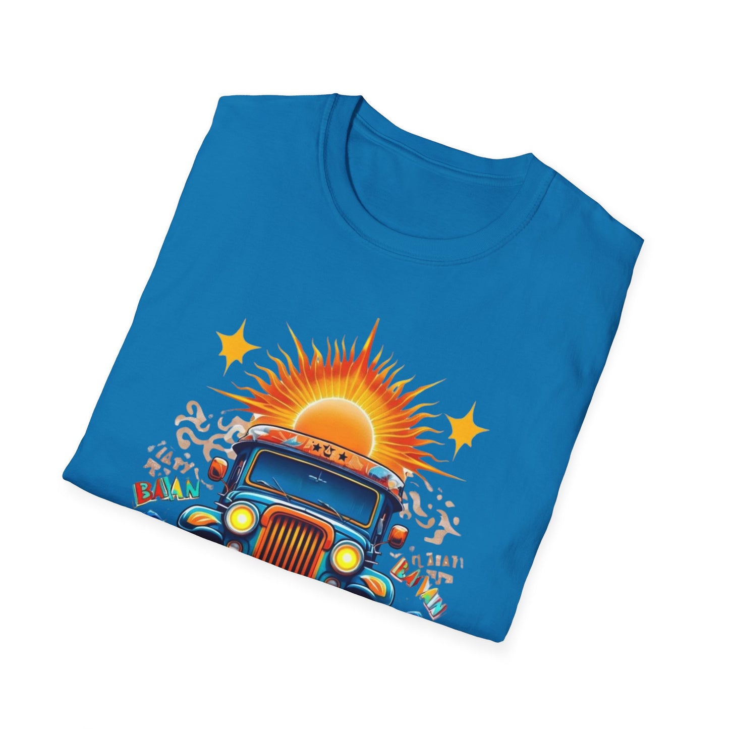 Mabuhay Energy Vintage Jeepney T-Shirt | Unisex Softstyle Tee