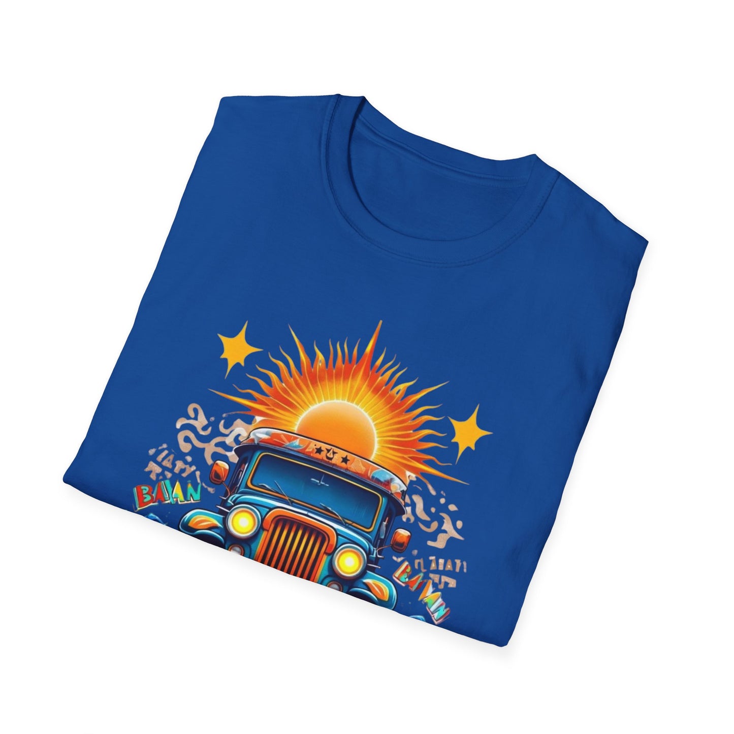 Mabuhay Energy Vintage Jeepney T-Shirt | Unisex Softstyle Tee