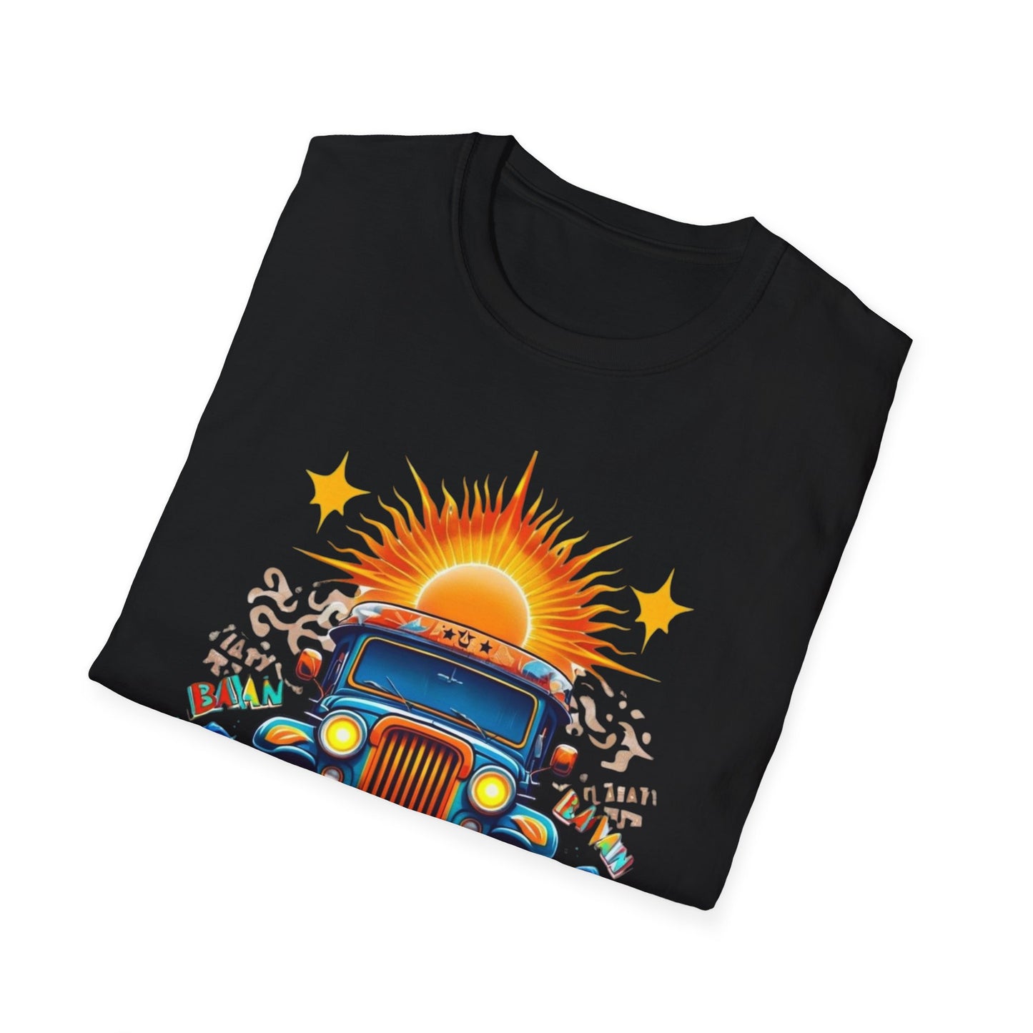Mabuhay Energy Vintage Jeepney T-Shirt | Unisex Softstyle Tee