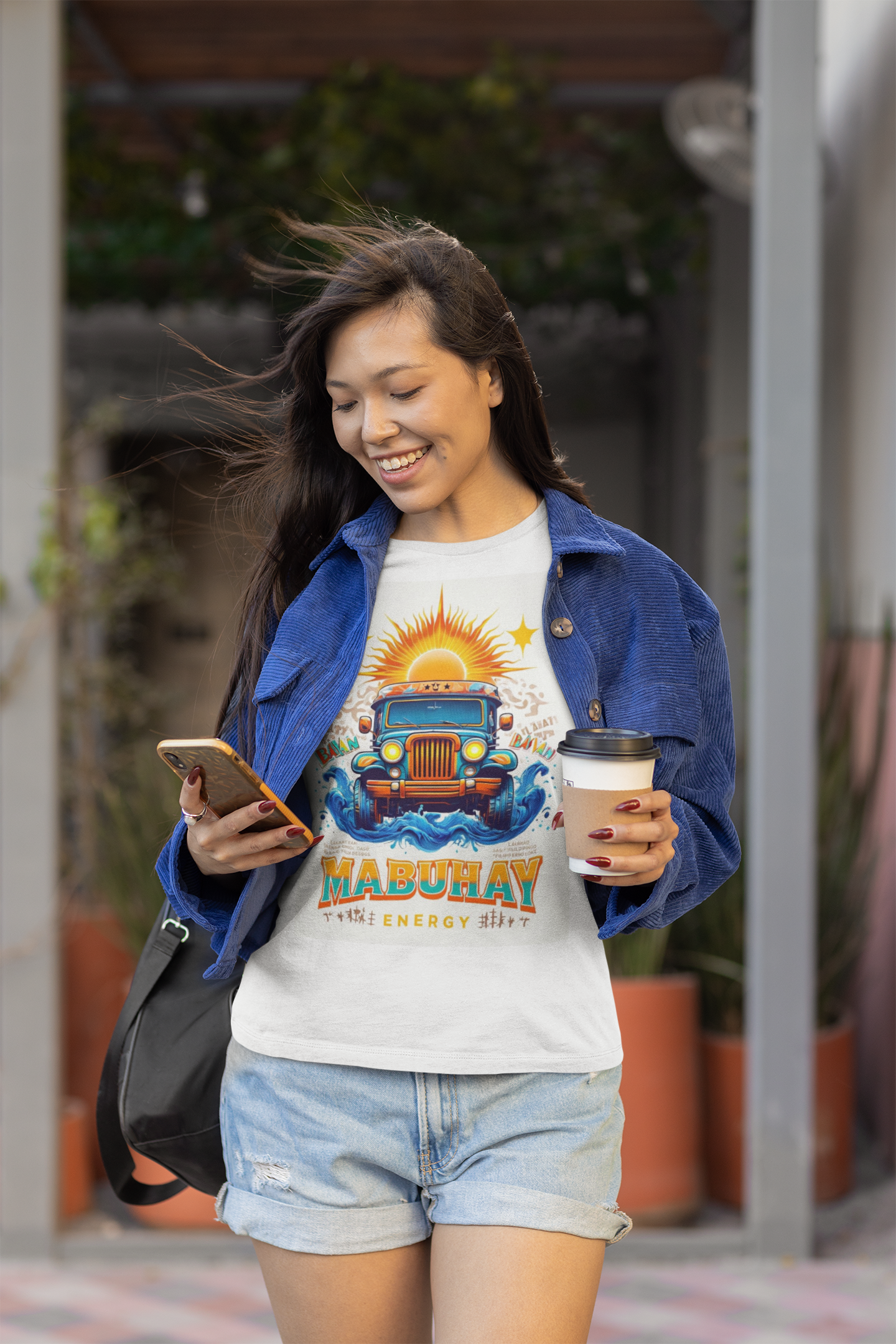 Mabuhay Energy Vintage Jeepney T-Shirt | Unisex Softstyle Tee