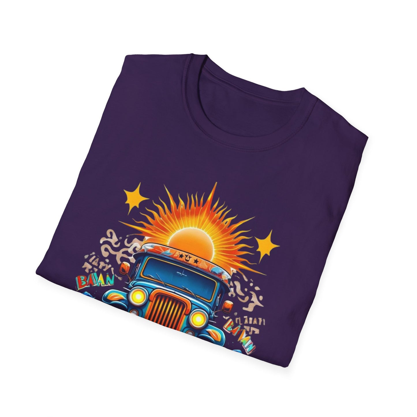 Mabuhay Energy Vintage Jeepney T-Shirt | Unisex Softstyle Tee