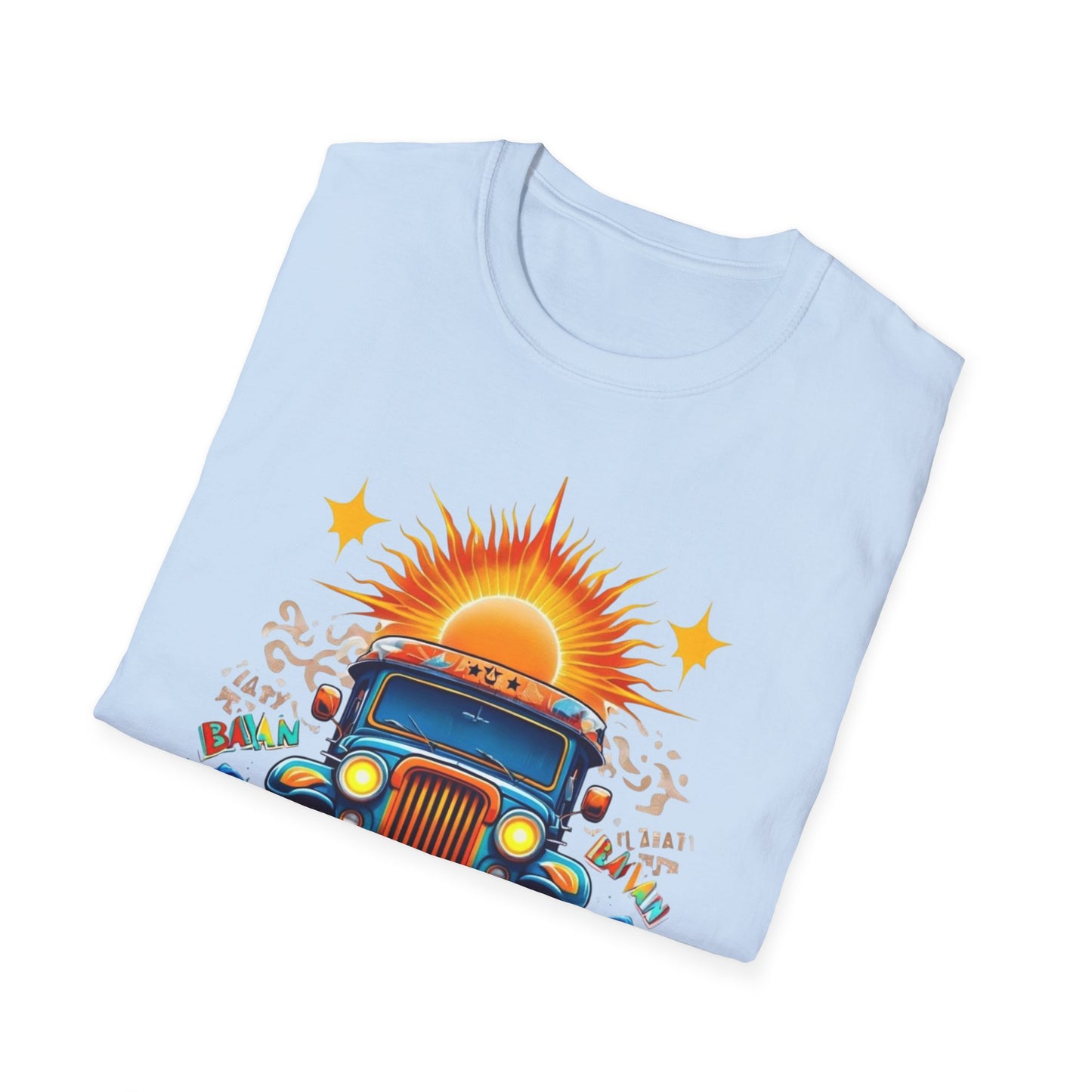 Mabuhay Energy Vintage Jeepney T-Shirt | Unisex Softstyle Tee