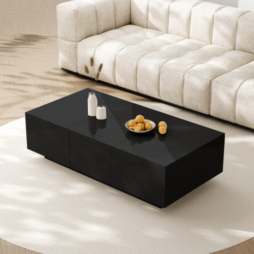 High Gloss Coffee Table – Modern Living Room Center Table