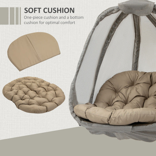 Hanging Egg Chair – Indoor & Outdoor Swing Chair with Stand