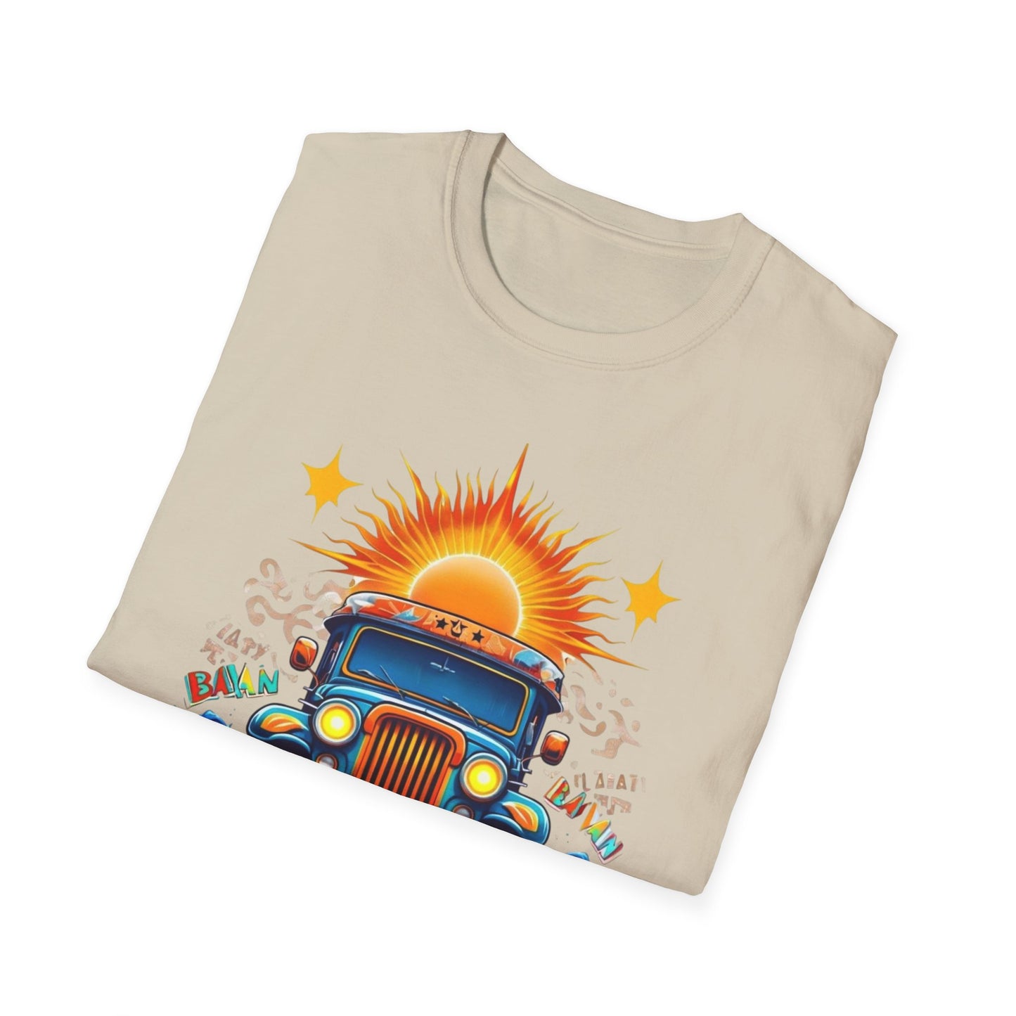Mabuhay Energy Vintage Jeepney T-Shirt | Unisex Softstyle Tee
