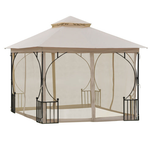 Garden Gazebo | 3x3m Outdoor Canopy Shelter