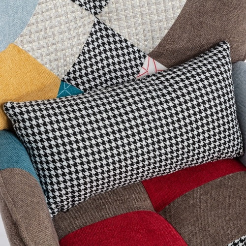 Multi-colour Lounge Chair With Footrest