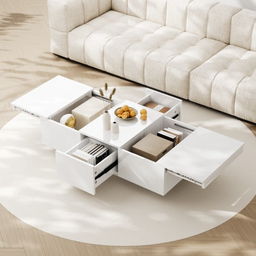 High Gloss Coffee Table – Modern Living Room Center Table