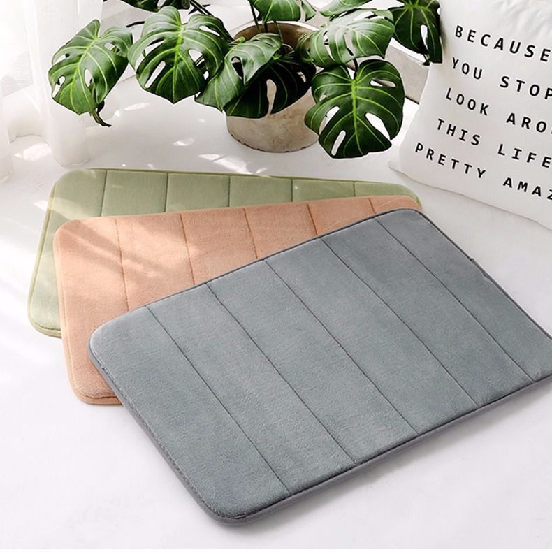Non-Slip Memory Foam Bath Mat – Absorbent Floor Mat