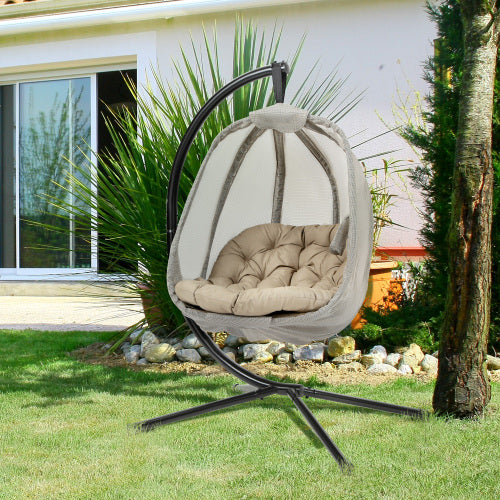 Hanging Egg Chair – Indoor & Outdoor Swing Chair with Stand
