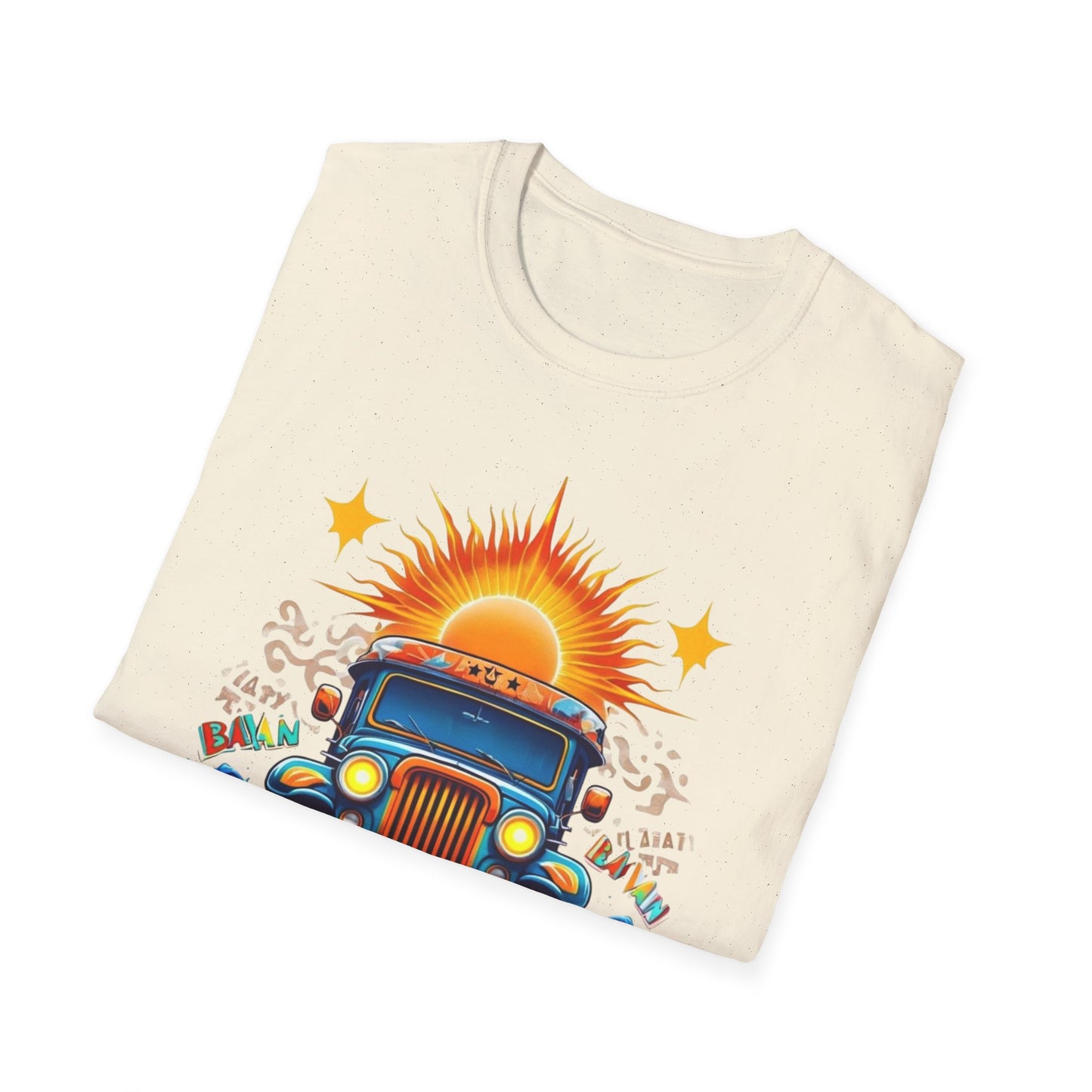 Mabuhay Energy Vintage Jeepney T-Shirt | Unisex Softstyle Tee