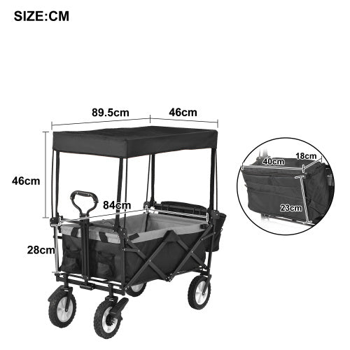 Garden Cart – Heavy Duty Utility Trolley with Wheels