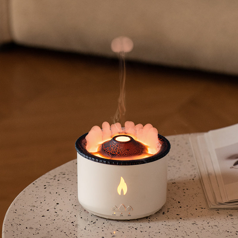 Jellyfish Flame And Blue Volcano Humidifier