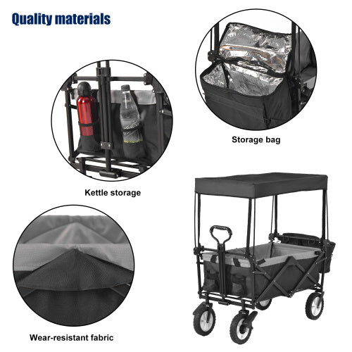 Garden Cart – Heavy Duty Utility Trolley with Wheels